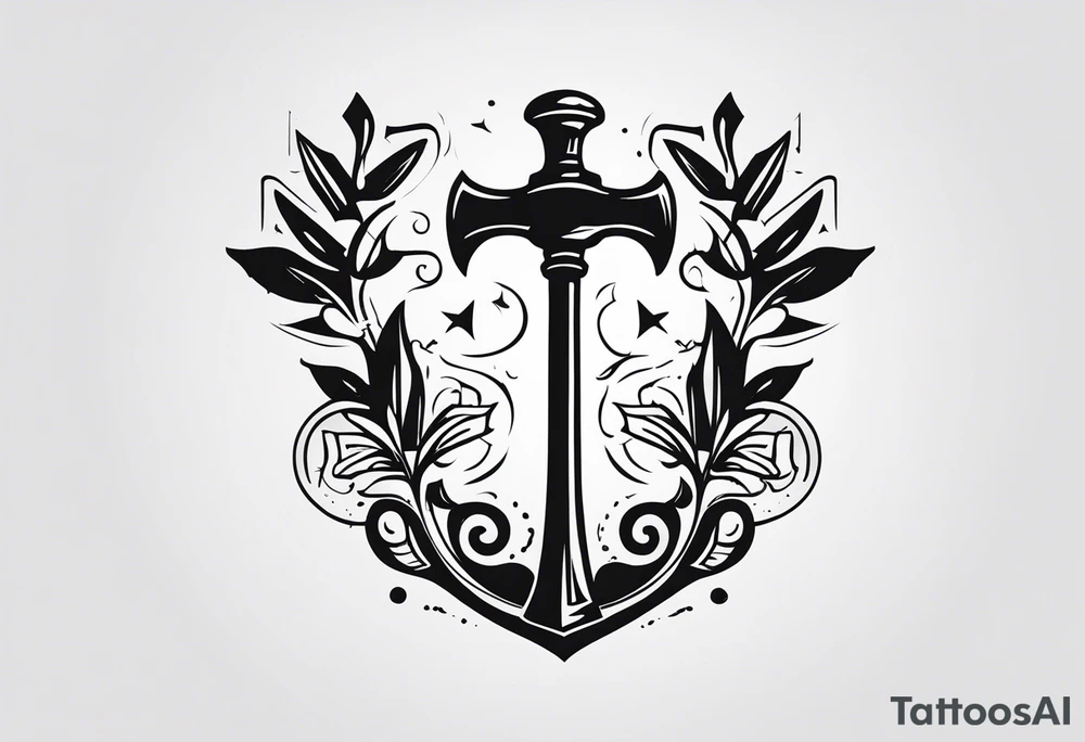 hammer discipline tattoo idea