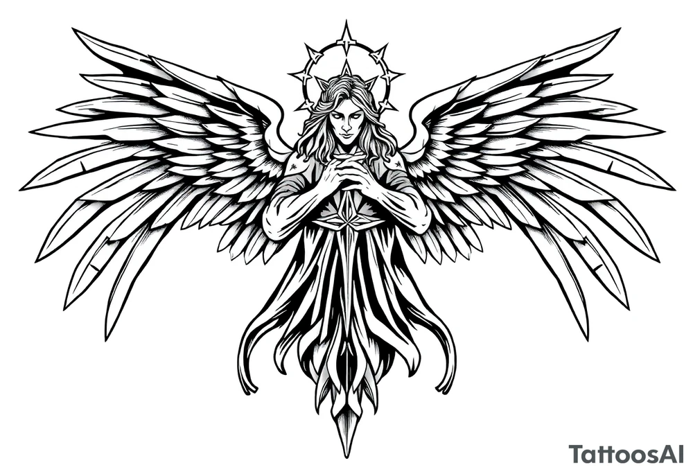 Holy Archangel, Biblical, Christianity, Archangel Michael, Hebrew, Guards of Christianity tattoo idea