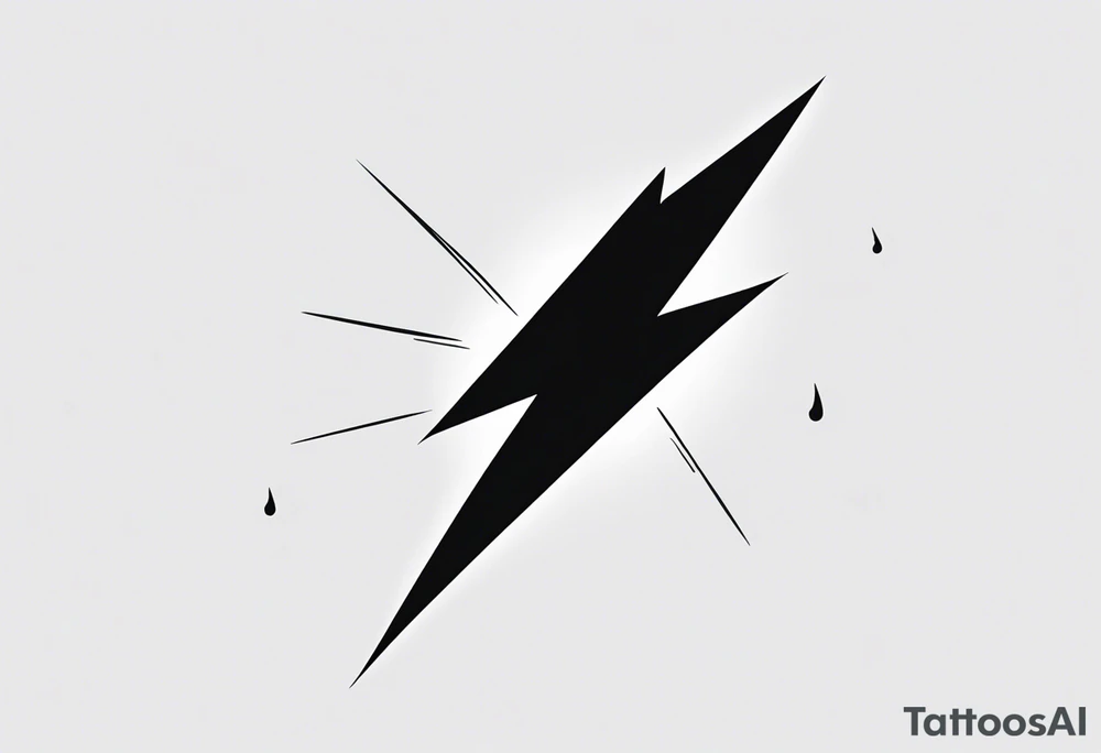 Lightning Bolt tattoo idea
