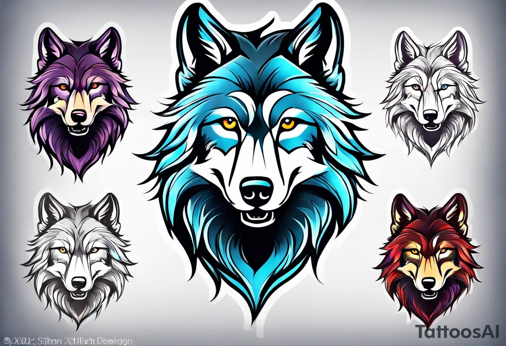 Lmbo wolf tattoo idea
