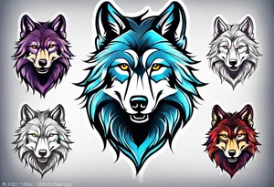Lmbo wolf tattoo idea