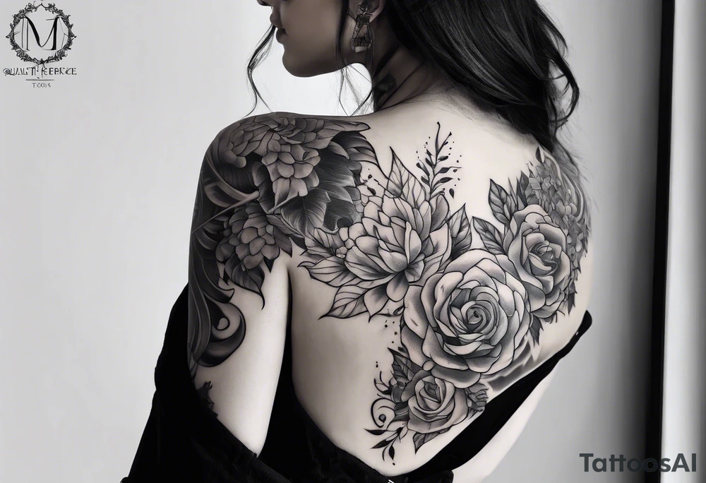 spine tattoo idea