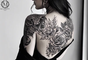 spine tattoo idea