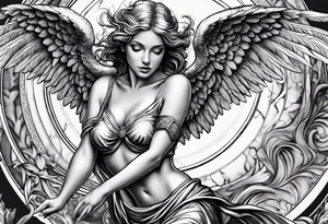 I saw the angel in the marble and carved until I set her free tattoo idea