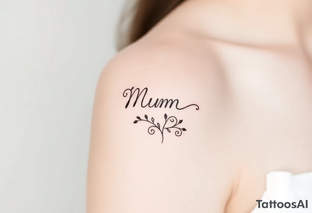 mum tattoo idea