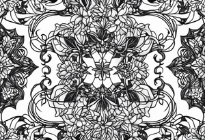 ivy, ants, tattoo idea
