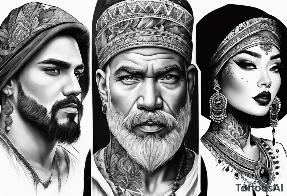 Finding family tattoo idea