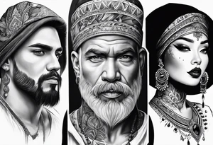 Finding family tattoo idea