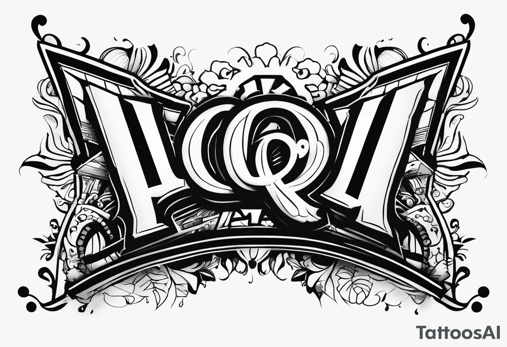 A banner that reads AO..BUSHWICK tattoo idea