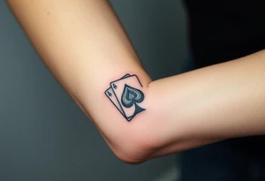 poker tattoo idea