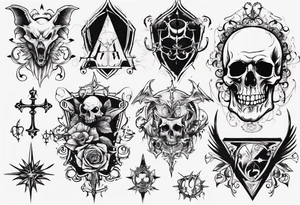 Gothic tattoo idea