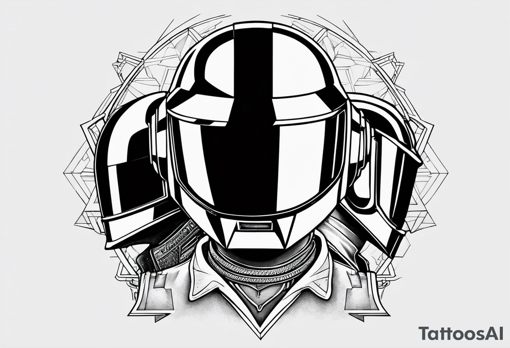 daft punk zrh tattoo idea
