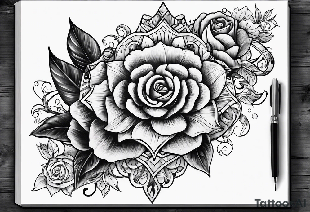 powerful bible verse tattoo idea
