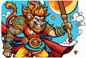Wukong tattoo idea