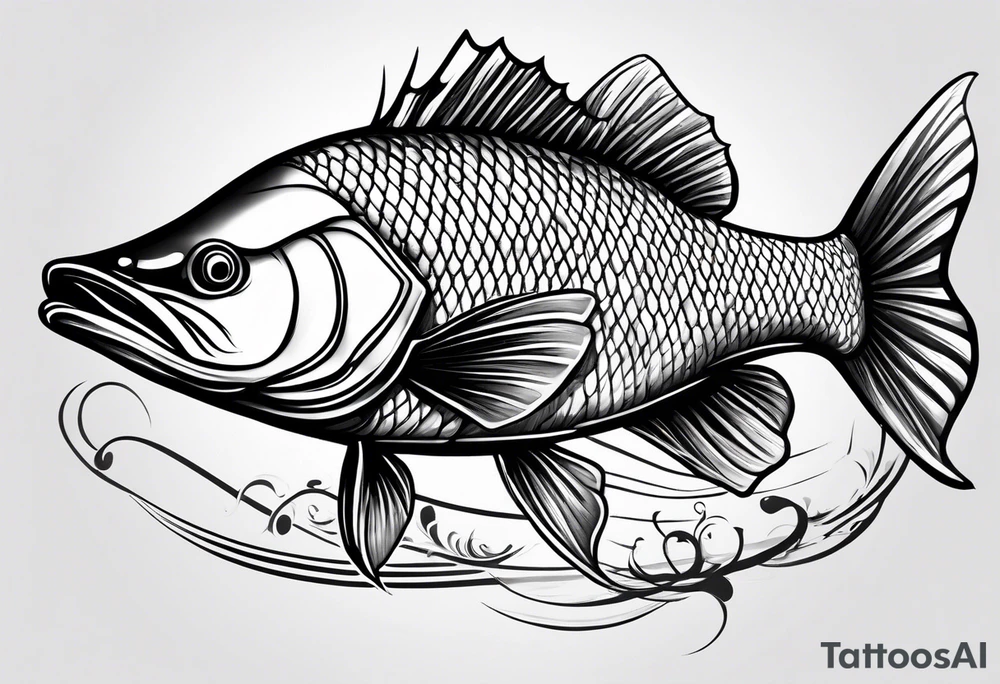 Barramundi tattoo idea