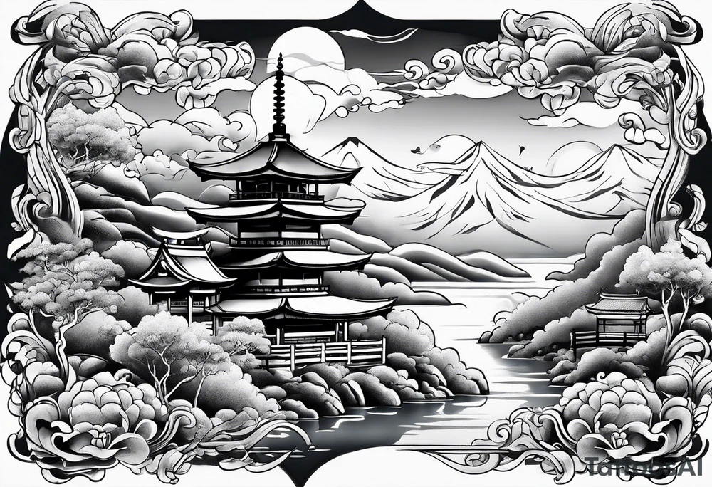 water and air in japanese sleeve tattoo tattoo idea
