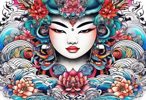 Inosuke hashbira tattoo idea