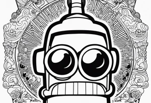 Futurama Bender tattoo idea