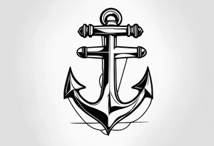 anchor tattoo idea