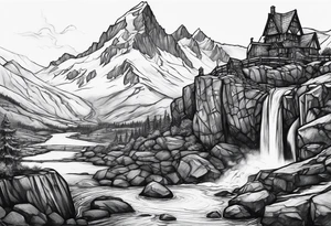 Bleak falls barrow tattoo idea