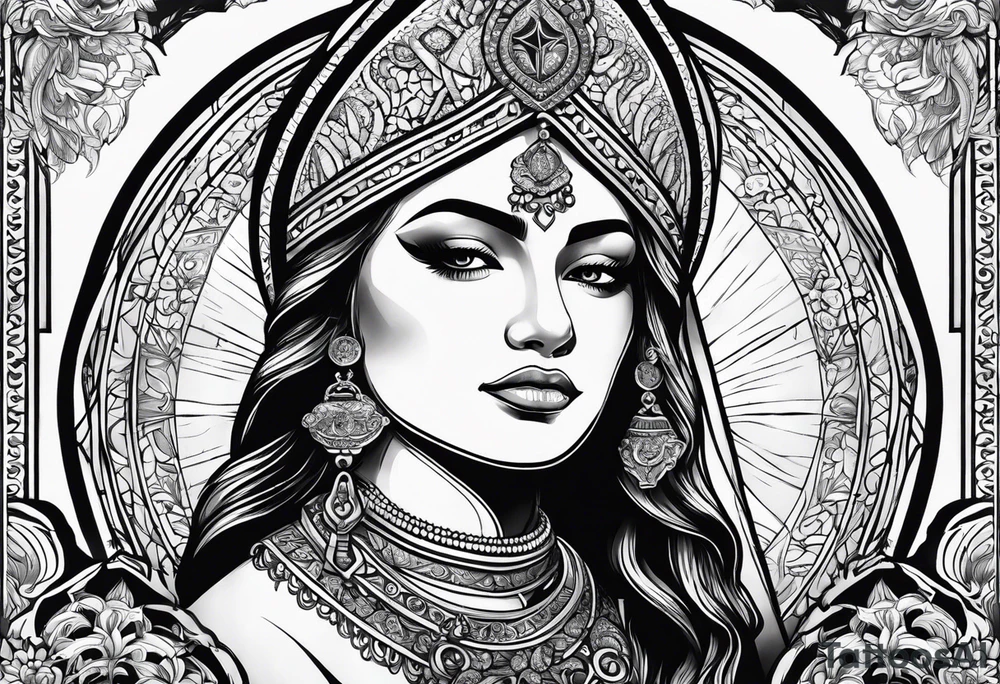 Nossa senhora aparecida tattoo idea