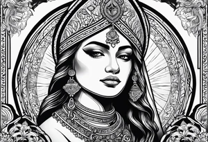 Nossa senhora aparecida tattoo idea