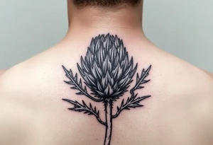 Scottish thistle tattoo idea