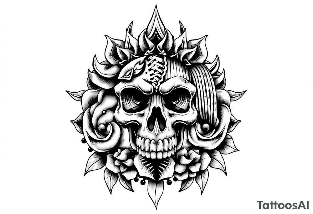 mexican tattoo idea