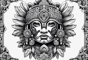sleeve. Aztec tattoo idea