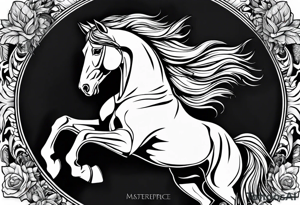 Mustang tattoo idea