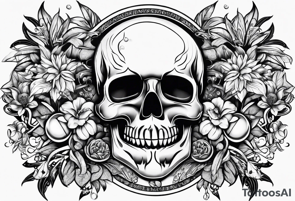 Drugs tattoo idea