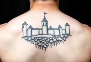 the meadow of the royal fortress. tattoo idea