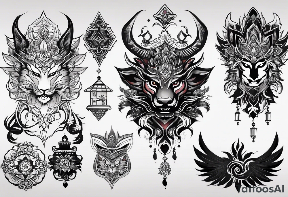 Извивающийся величественный дракон на запястье tattoo idea