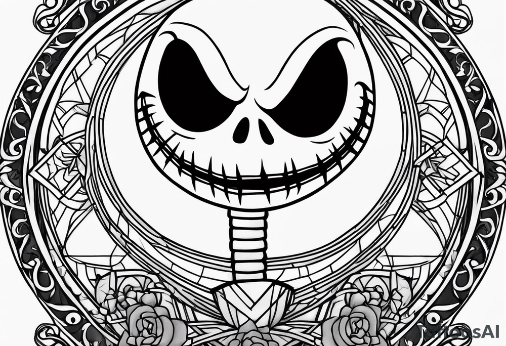 Nightmare before Christmas poor jack tattoo idea