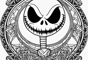 Nightmare before Christmas poor jack tattoo idea