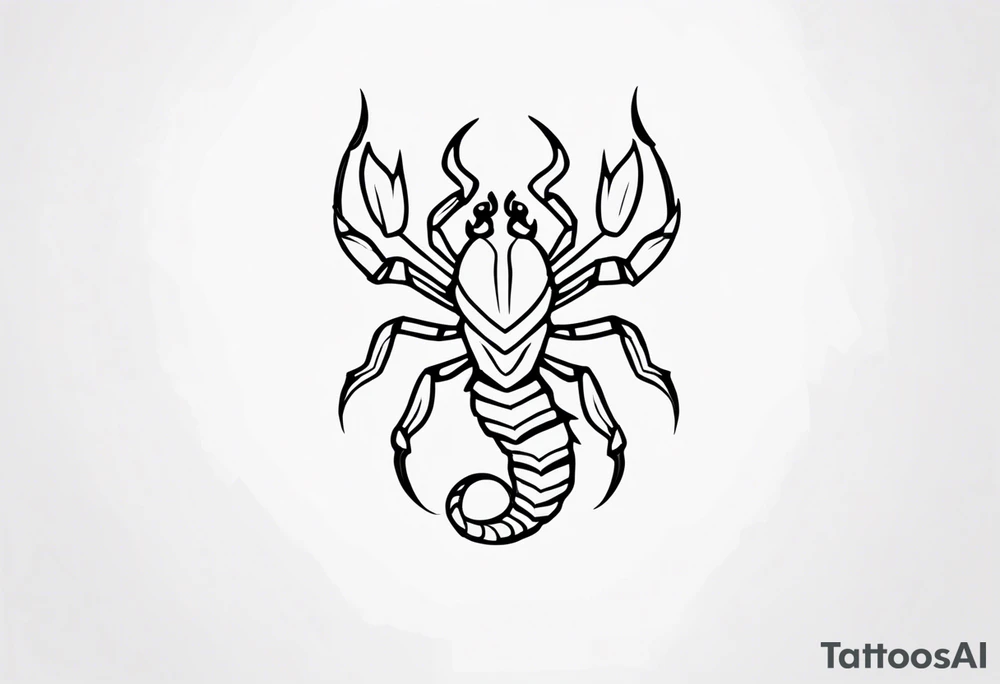 Scorpio tattoo idea