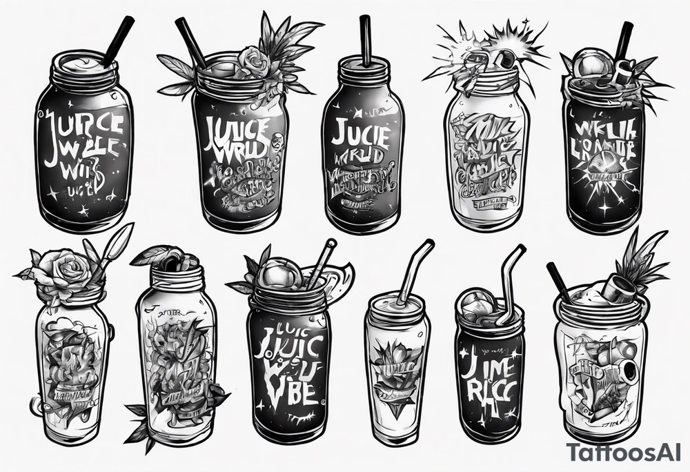Juice wrld lyrics tattoo idea