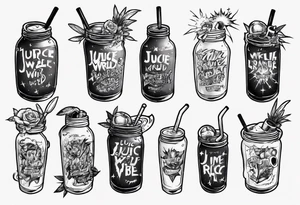Juice wrld lyrics tattoo idea