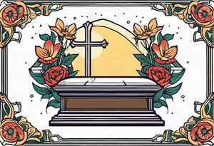 jesus tomb


vintage flowers
old school vintage simple traditional design 



bold color simple tattoo idea