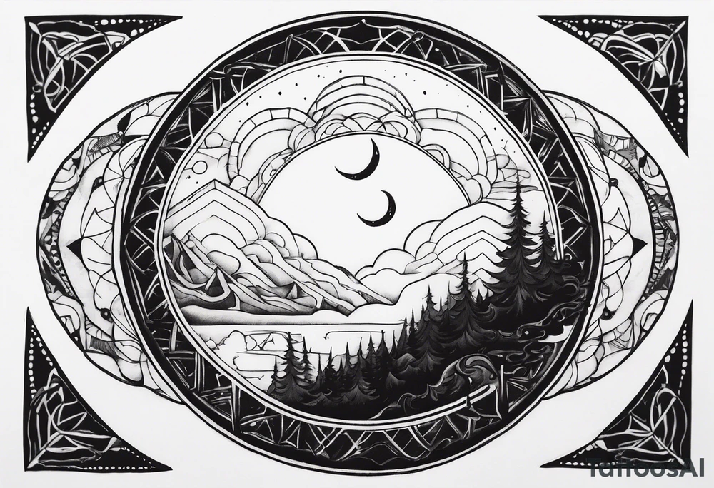 Sleep token trilogy of trauma tattoo idea