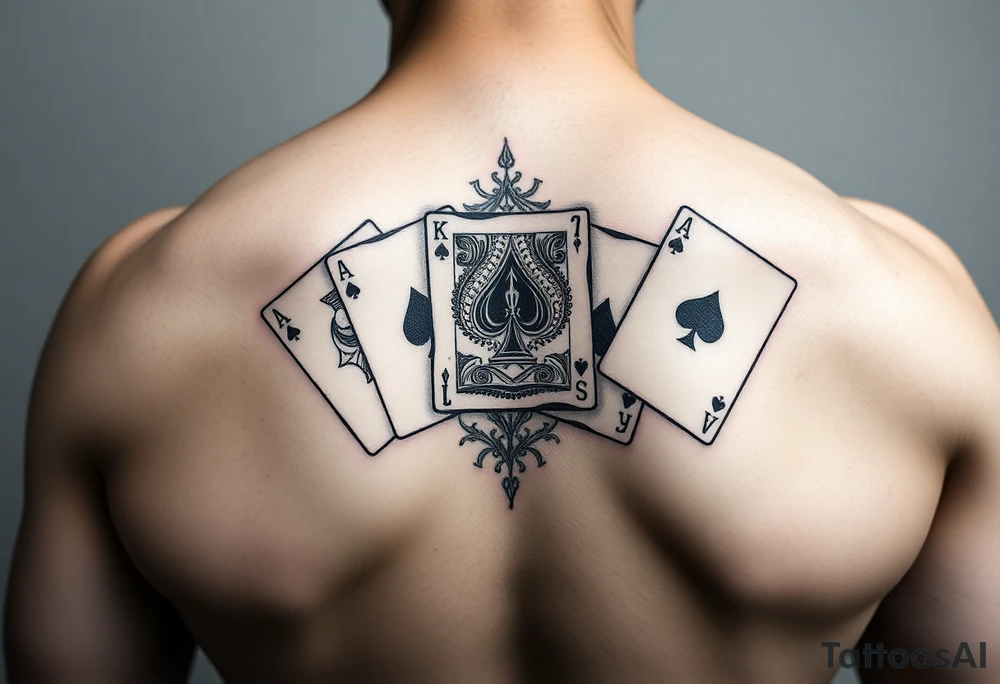 deck o f cards tattoo idea
