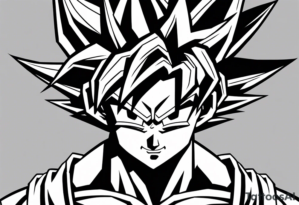 Son Goku tattoo idea