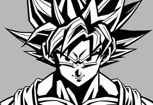 Son Goku tattoo idea