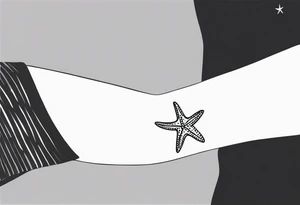 Starfish bracelet tattoo idea