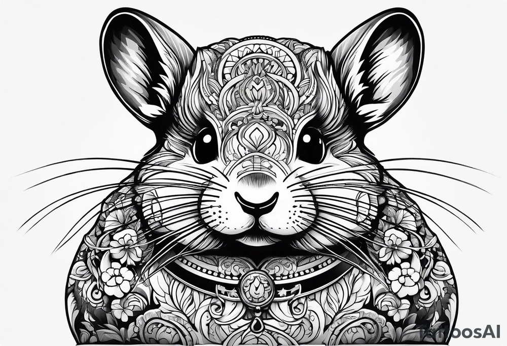 Chinchilla tattoo idea