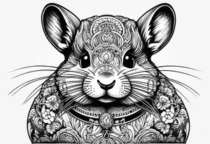 Chinchilla tattoo idea
