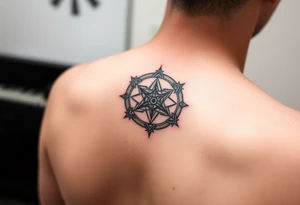 Sigil of trancendence and higher dimensional awakening tattoo idea