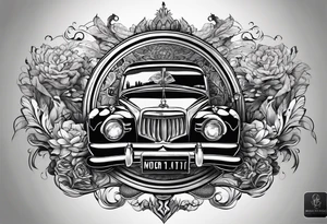 world traveller tattoo idea