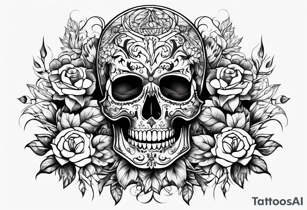 Skeleton tattoo idea