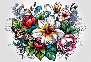 Garden tattoo tattoo idea